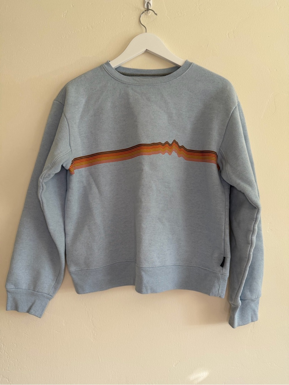 Patagonia Women’s M Ridge Rise Uprisal Crew Neck Sweatshirt Blue
